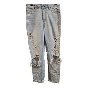 Abercrombie & Fitch  Annie High Rise  Girlfriend Jeans Highwaisted Size 24